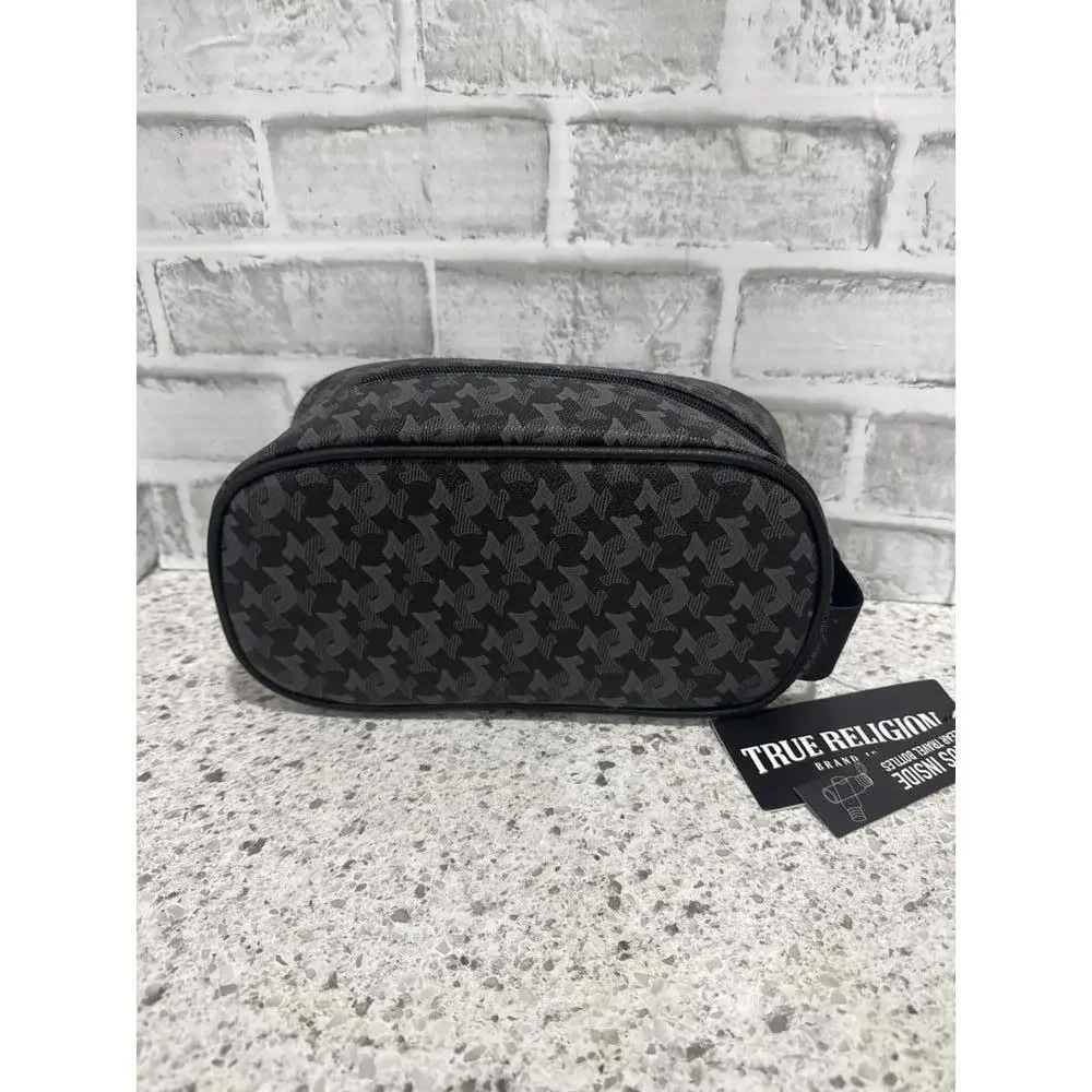True Religion Men's Travel Bag with Bonus Travel Bottles